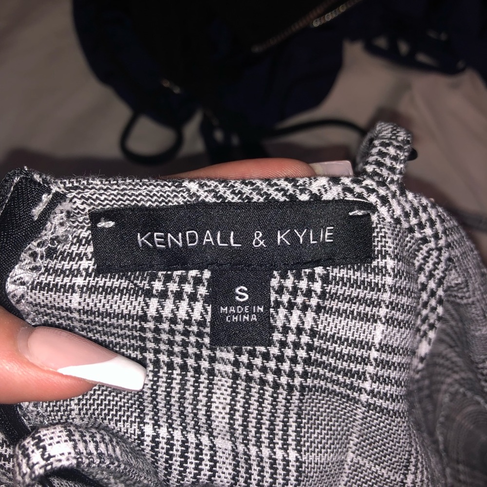 Pacsun kendall and kylie plaid mini dress - Picture 5 of 5